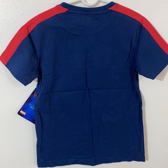 NWT Marvel Captain America Legend boys cotton short sleeve tee size 6 - Picture 3 of 6